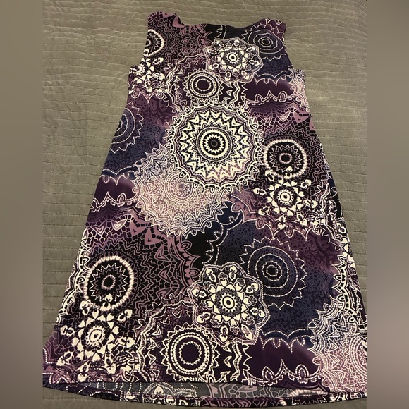 R&M Richards Purple Mandala Dress - Picture 4 of 4